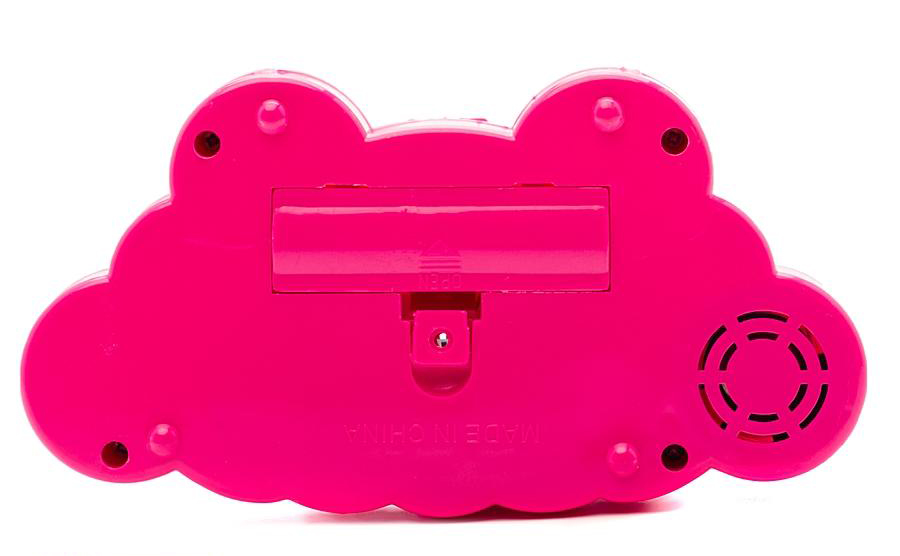 Пианино розовое с декоративными наклейками  